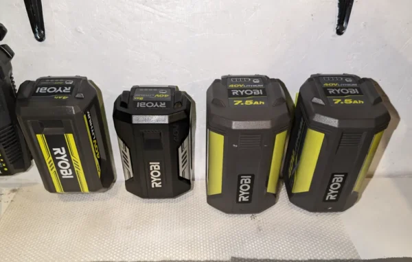Ryobi 40V Batter Holder Wall Mount