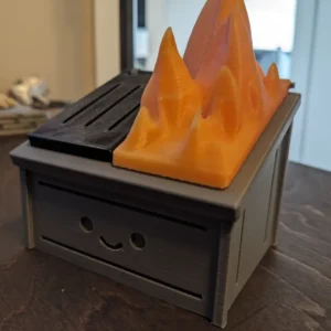 Dumpster Fire Storage Bin