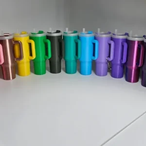 Tumbler Keychain with Screw Off Lid