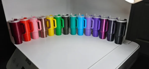 Tumbler Keychain with Screw Off Lid