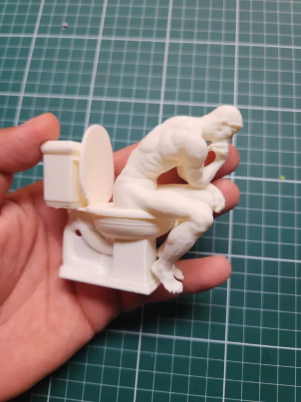 Thinker on Toilet - Image 3