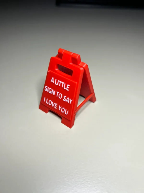 A Little I Love You Sign